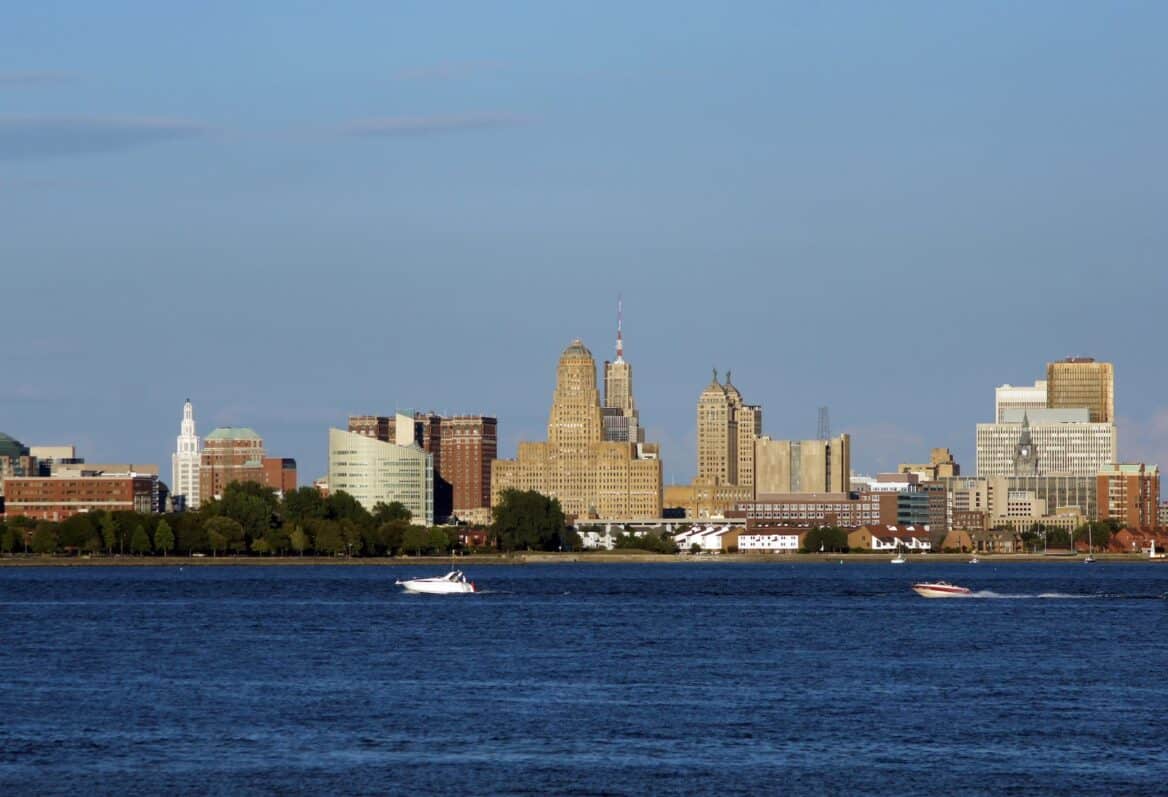 Buffalo, NY City Skyline