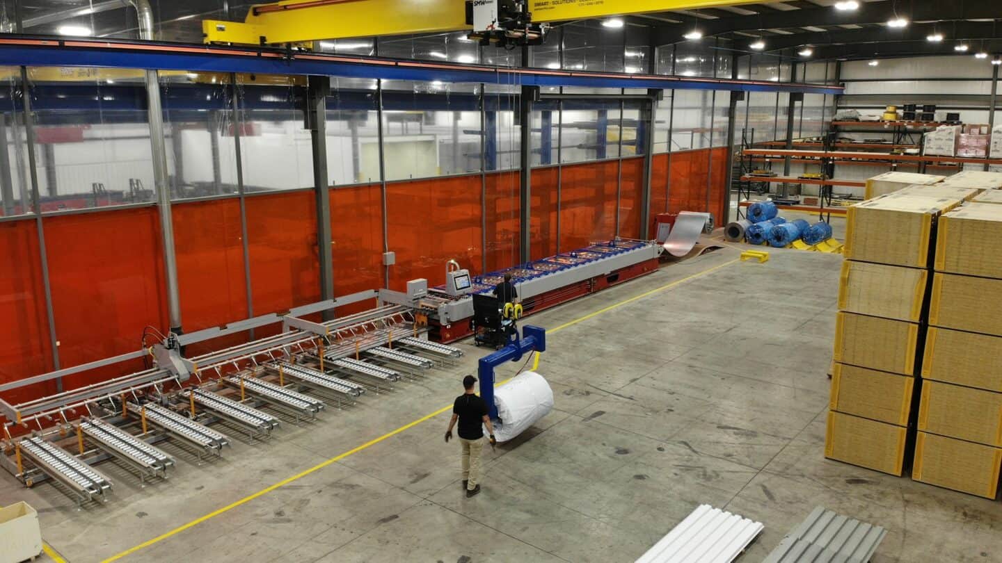 Structural Deck Roll Form Workspace