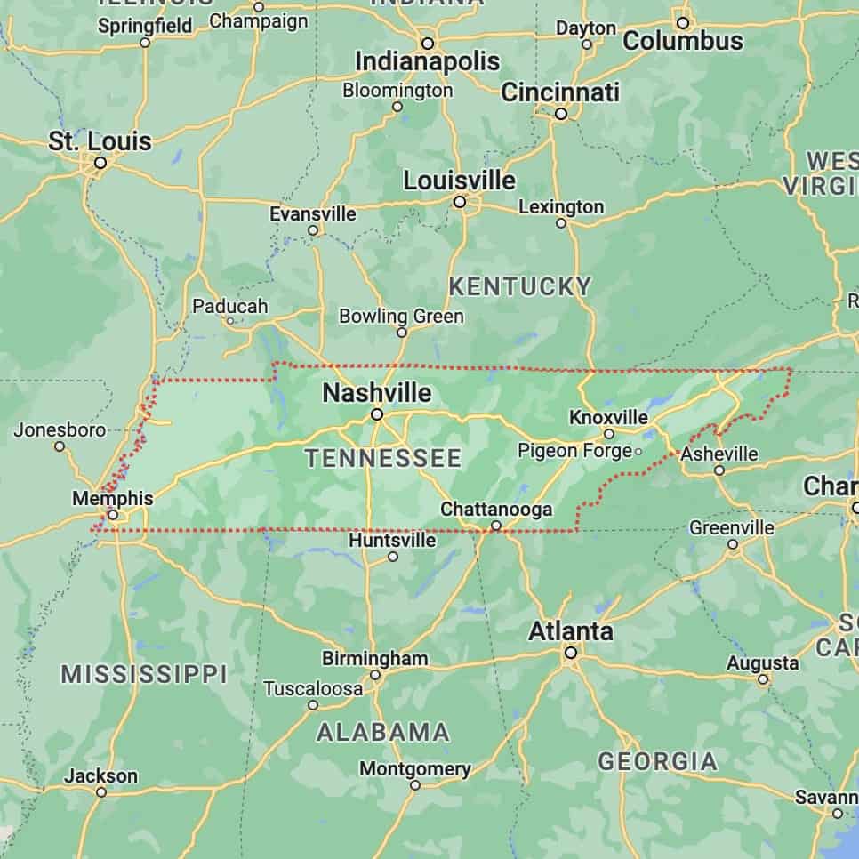 Tennessee Service Area